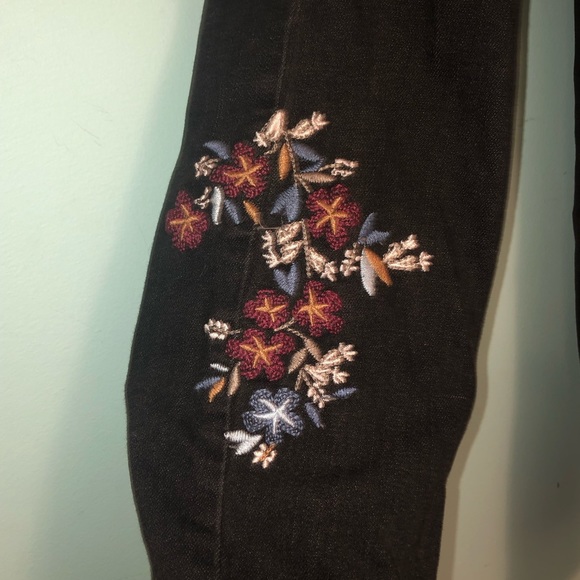 Mossimo Embroidered Jeans - Picture 2 of 3
